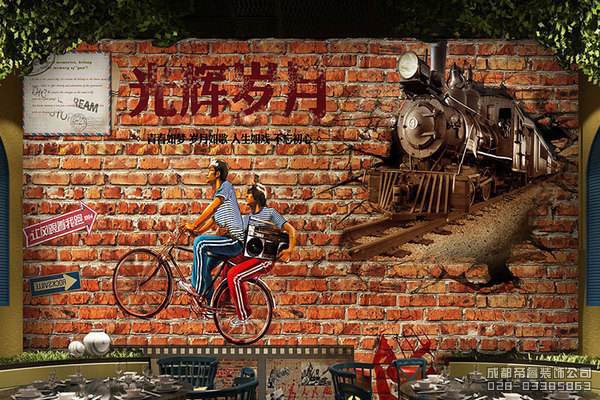憶青春主題餐廳如何裝修設計？